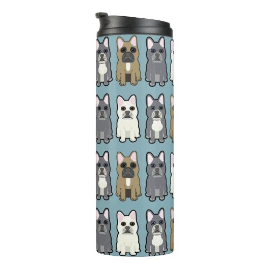 Bouteilles Isothermes Frenchie Friends (Tourné sur la droite)