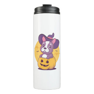 Bouteilles Isothermes Frenchie Halloween