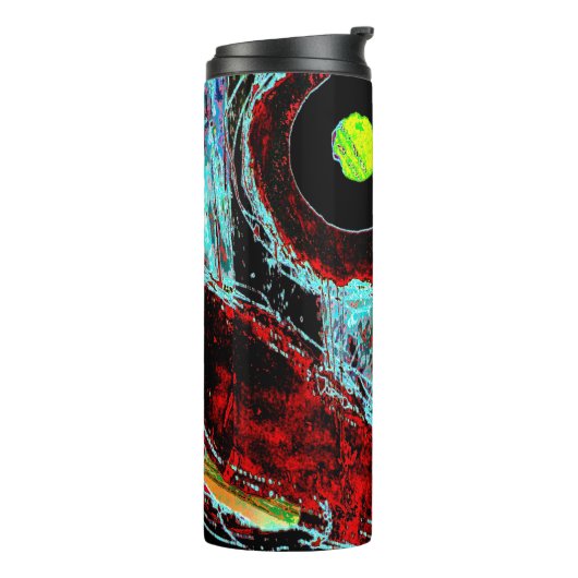 Bouteilles Isothermes Frequency Serpent – Abstract Energy Compact Mirror (Tourné sur la gauche)