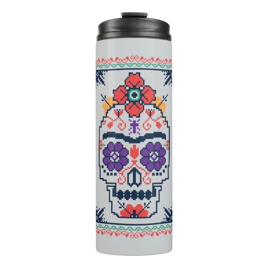Bouteilles Isothermes Frida Kahlo | Calavera (Devant)