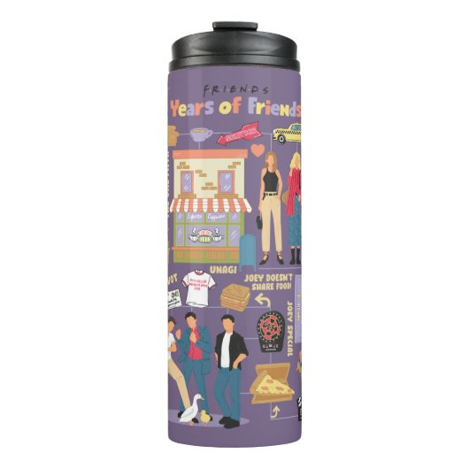 Bouteilles Isothermes FRIENDS™ | 30 Ans d'Amitié (Devant)