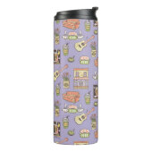 Bouteilles Isothermes FRIENDS™ | Motif d'icône violette (Tourné sur la gauche)