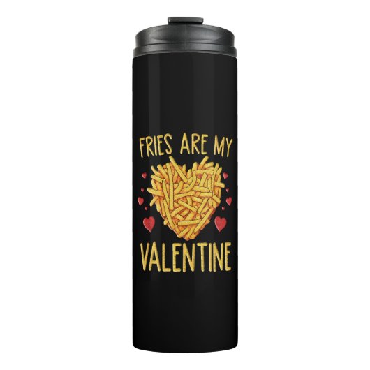Bouteilles Isothermes Frites Sont Mon Valentin (Devant)