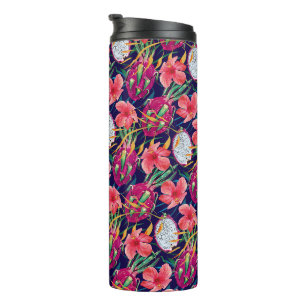 Bouteilles Isothermes Fruit de dragon Floral Tropical Moderne Palmier Ve