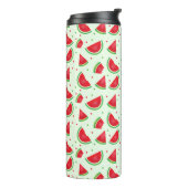 Bouteilles Isothermes Fruit de pastèque Motif Melon Été Vert clair (Tourné sur la gauche)