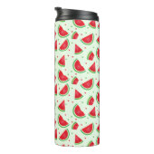 Bouteilles Isothermes Fruit de pastèque Motif Melon Été Vert clair (Tourné sur la droite)