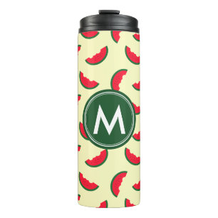 Bouteilles Isothermes Fruit Eté Rouge pastèque Monogramme