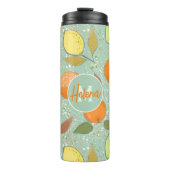 Bouteilles Isothermes Fruit motif aux citrons, oranges (Devant)