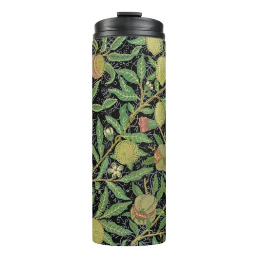 Bouteilles Isothermes Fruits de Grenade Foncé de William Morris (Devant)