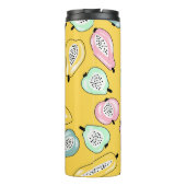 Bouteilles Isothermes Fruits tropicaux : Motif d'impression dynamique (Dos)