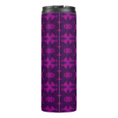 Bouteilles Isothermes Fuchsia Geotech: A Vibrant Abstract Geometric Text (Dos)