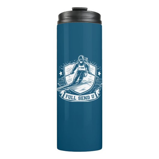 Bouteilles Isothermes Full Send University Skiing (Devant)