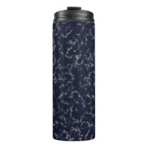 Fumée d'or noir Paruline thermique en marbre