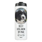 Bouteilles Isothermes Fun Best Dog Mom By Par Nom Photo White (Devant)