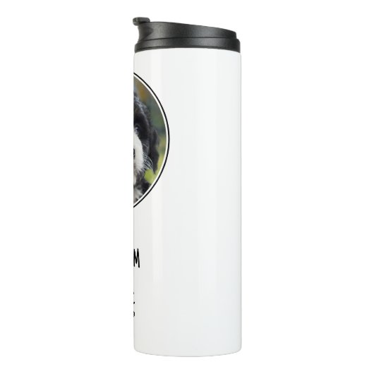 Bouteilles Isothermes Fun Best Dog Mom By Par Nom Photo White (Tourné sur la droite)