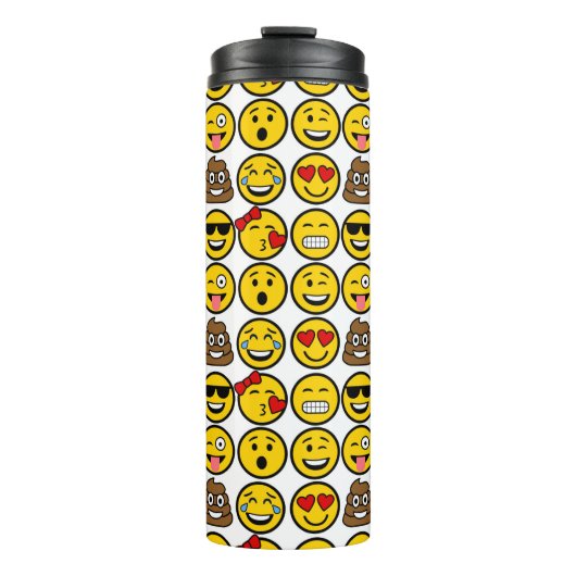 Bouteilles Isothermes Fun Emoji Motif Emotion Face (Devant)