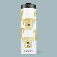 Fun Golden Labrador Retriever Dog Art Personnalisé