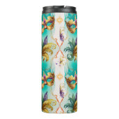 Bouteilles Isothermes Fun Mardi Gras Masques (Dos)