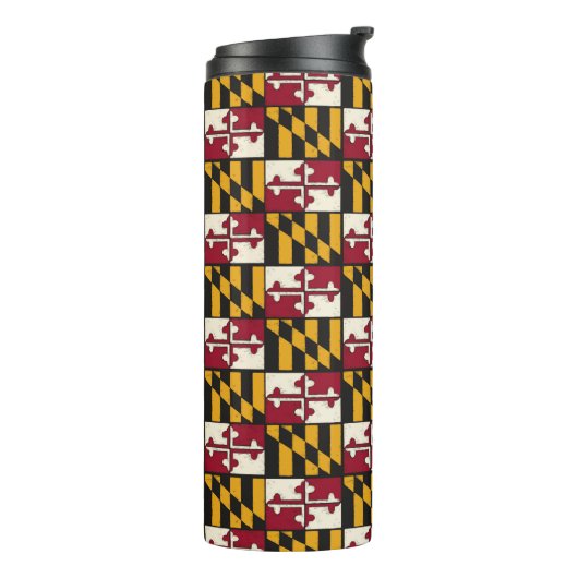 Bouteilles Isothermes Fun Maryland State Drapeau Swag Thermique Drink Tu (Tourné sur la gauche)
