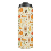 Bouteilles Isothermes Fun Orange Fall Motif (Devant)