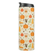 Bouteilles Isothermes Fun Orange Fall Motif (Tourné sur la droite)