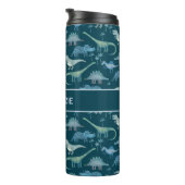 Bouteilles Isothermes Fun Personalized Dinosaur Pattern (Tourné sur la droite)