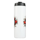 Bouteilles Isothermes Funny 3D Santa Claus Christmas Holiday Design (Devant)