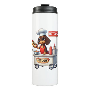 Bouteilles Isothermes Funny Dachshund Saucisse Chien Weenie Hotdog Sandw