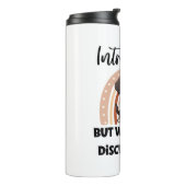 Bouteilles Isothermes Funny Introvert Dog Lover Quote (Tourné sur la gauche)