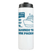 Bouteilles Isothermes Funny Most Likely To Maximize Drink Pkg (Devant)