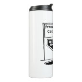 Bouteilles Isothermes Funny Potholing Club Entrée dans le caricature du  (Tourné sur la gauche)