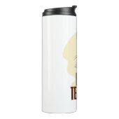 Bouteilles Isothermes Funny Rabbit meilleur enseignant (Tourné sur la gauche)