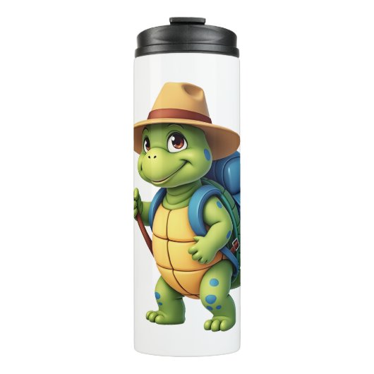 Bouteilles Isothermes Funny Turtle Hiking Graphic Camping Lover Adventur (Devant)