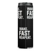 Bouteilles Isothermes Funny Wake Fast Repeat Graphisme Sarcastique (Dos)