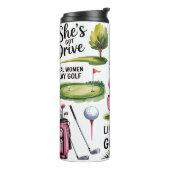Bouteilles Isothermes Funny Women's Golf (Tourné sur la gauche)