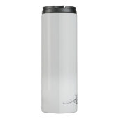 Bouteilles Isothermes Fusée métallique percée 3D (Dos)