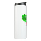 Bouteilles Isothermes Fuzzies cardiaques Tuteur thermique (Tourné sur la gauche)