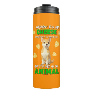 Bouteilles Isothermes Gaga & Grumeaux Fromage Animal Funny Orange Chihua