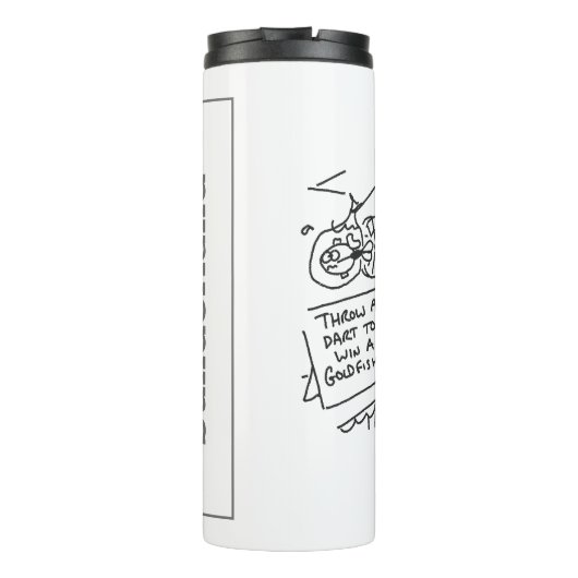 Bouteilles Isothermes Gagnez un Fairground Darts Concours Drôle (Dos)