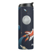 Bouteilles Isothermes Galaxie de Motif spatial personnalisé (Tourné sur la gauche)