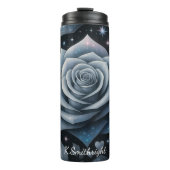 Bouteilles Isothermes Galaxy Rose rêve floral cosmique (Devant)
