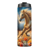 Bouteilles Isothermes Galoping Horses Poppies Sunset Meadow (Devant)