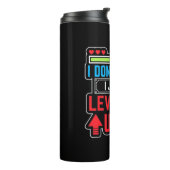 Bouteilles Isothermes Gamer I Just Level Up (Tourné sur la gauche)