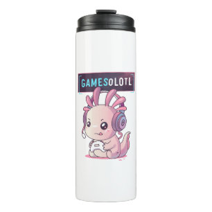 Bouteilles Isothermes Gamesolotl - Axolotl Joueur