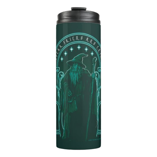 Bouteilles Isothermes GANDALF™ "Speak Friend And Enter" Doors of Durin (Devant)