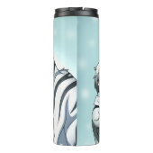 Bouteilles Isothermes Garçon avec tigre blanc (Dos)