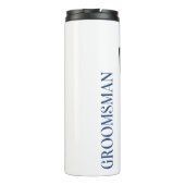 Bouteilles Isothermes Garçon d'honneur de la fête nuptiale (Dos)