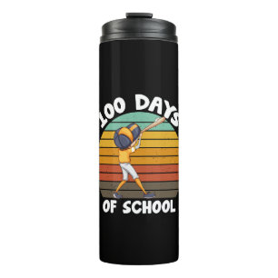Bouteilles Isothermes Garçons 100 jours d'école 100e jour Baseball
