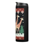 Bouteilles Isothermes Garçons Filles Santa Claus équitation Giraffe Slei (Tourné sur la droite)