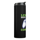 Bouteilles Isothermes Garçons Niveau 100 Jours D'École Terminé (Tourné sur la gauche)